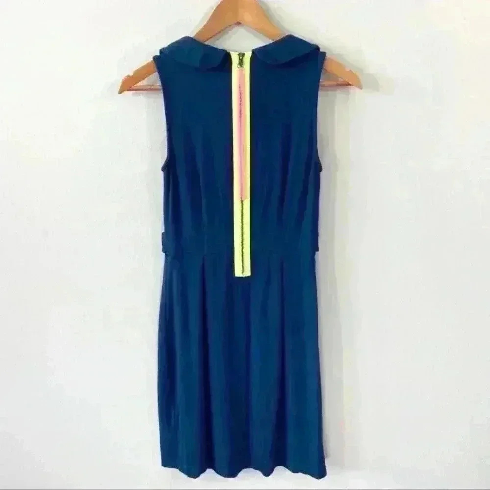 Anthropologie Uncle Frank navy dress - Picture 3 of 4